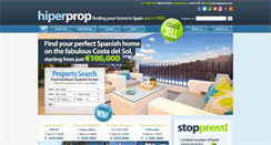 Desktop Screenshot of hiperprop.com